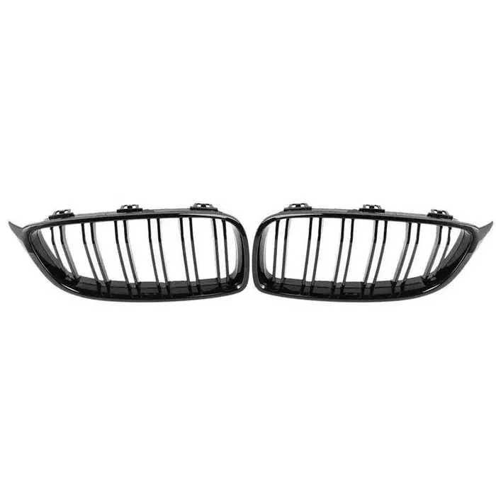 Grila Dubla, Nari Negru Lucios, Grille Bmw Seria 3 F30, F31 si F35