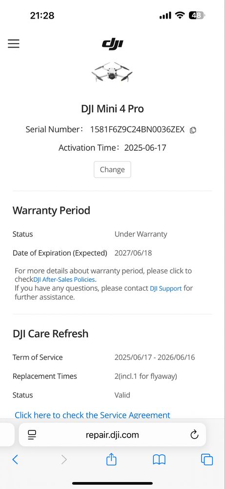 DJI Mini 4 Pro Fly More Combo с гаранция 21 мес. и Care Refresh