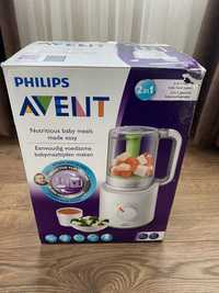 НОВ! Philips Avent комбиниран уред за готвене на бебешки пюрета/храна
