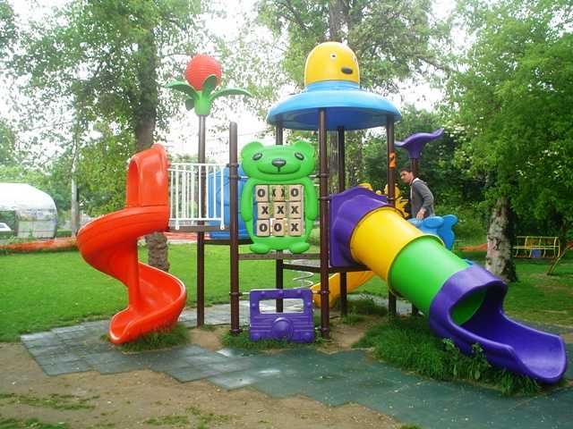 Изграждане на детски площадки и открит фитнес