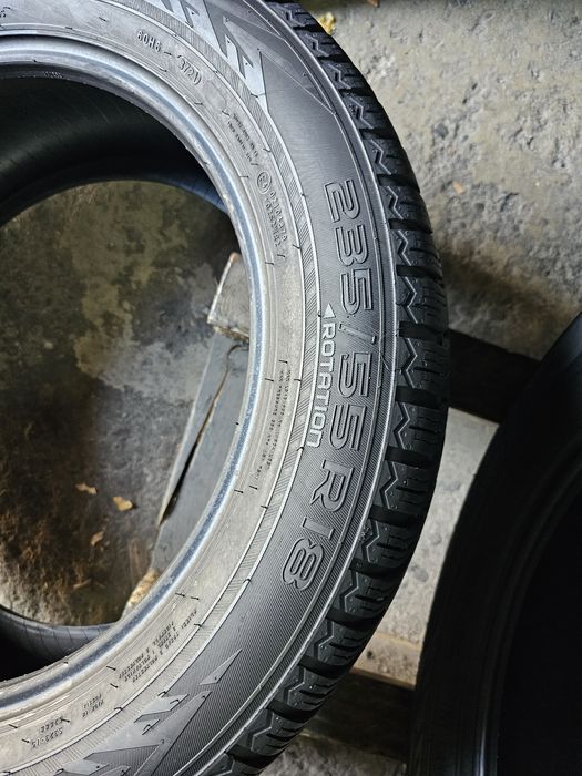 4 anvelope iarna 235 55 18 Nokian 2021 6-6.5mm