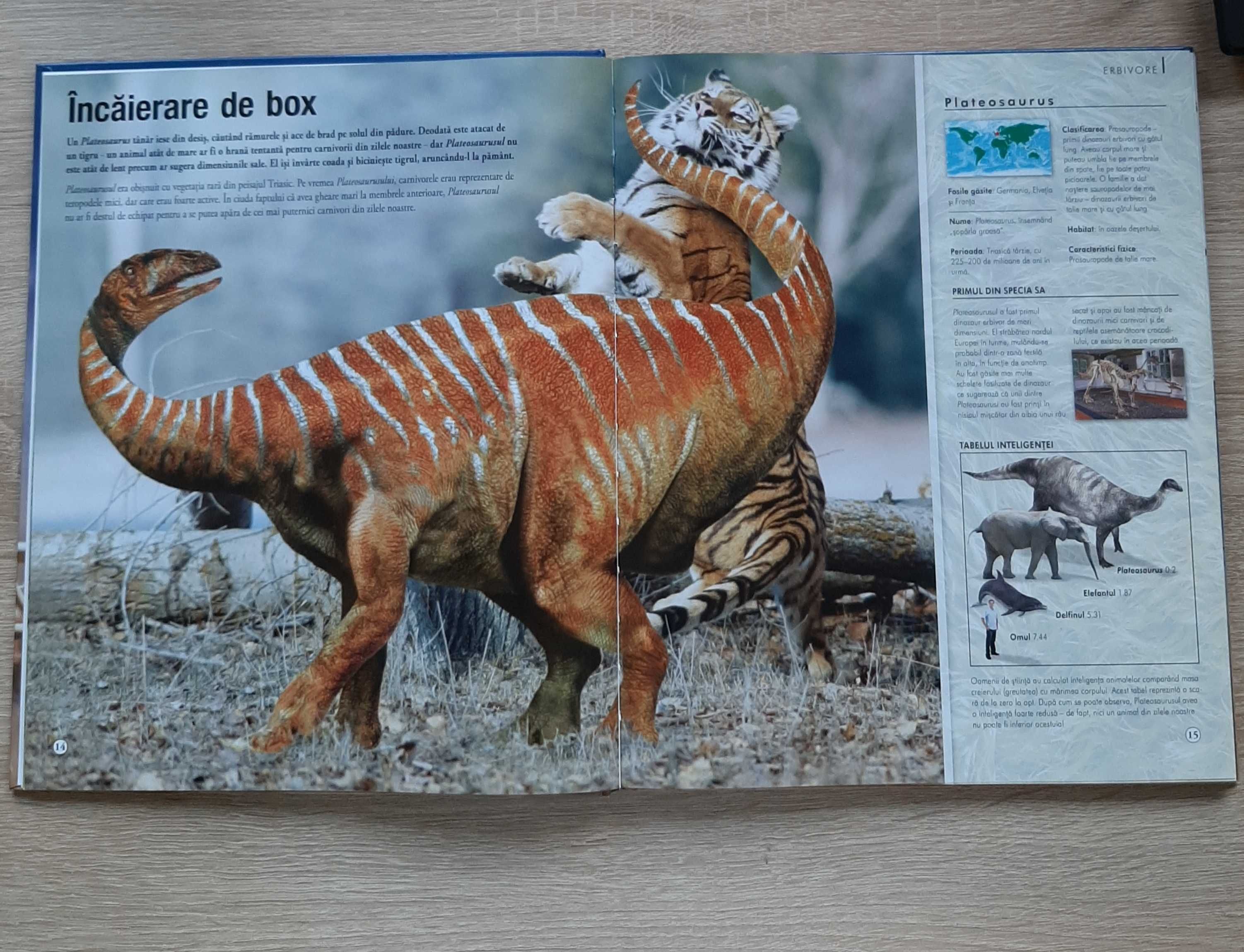 Enciclopedia "Dacă dinozaurii ar trăi azi" nouă