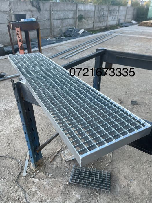 trepte zincate platforme zincate