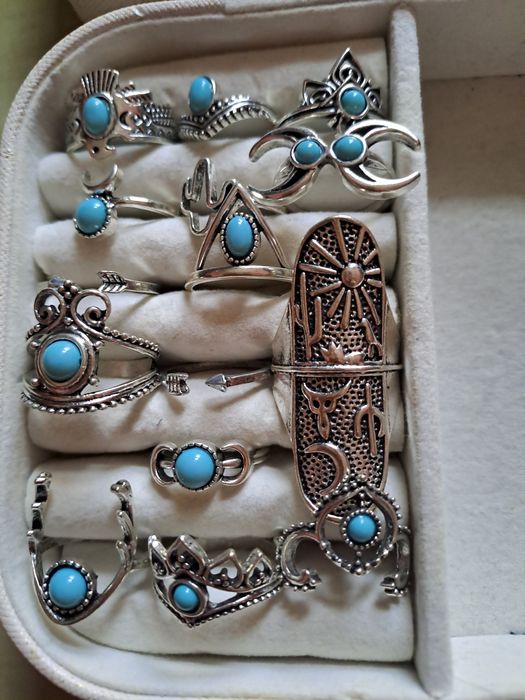 Пръстени с аквамарин