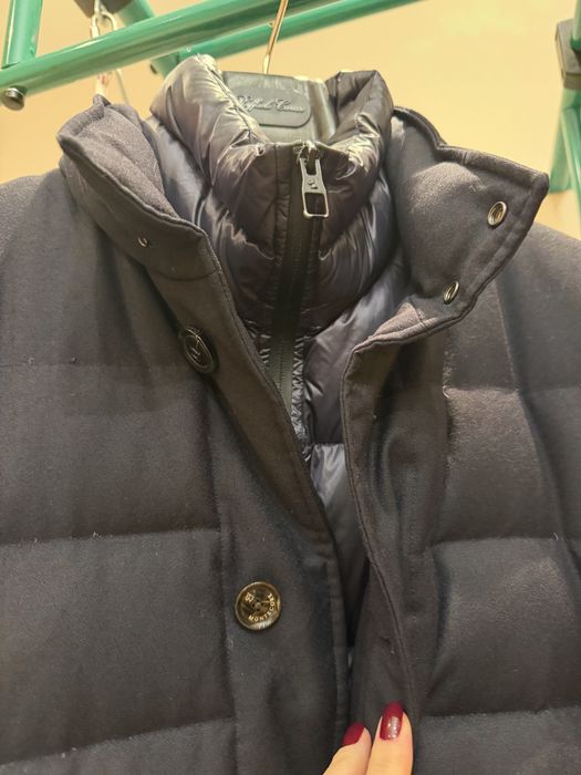 Куртка пуховик мужская