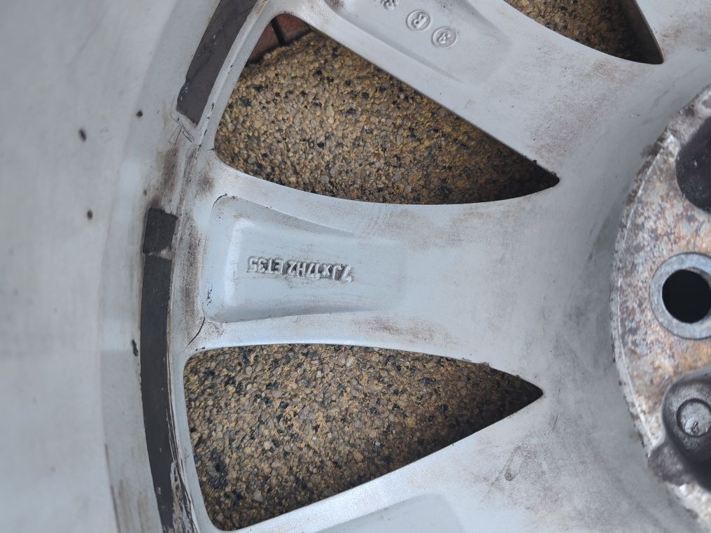 Vând jante de aliaj 5×110×17 Opel Meriva B, Astra H, Zafira B,Vectra C