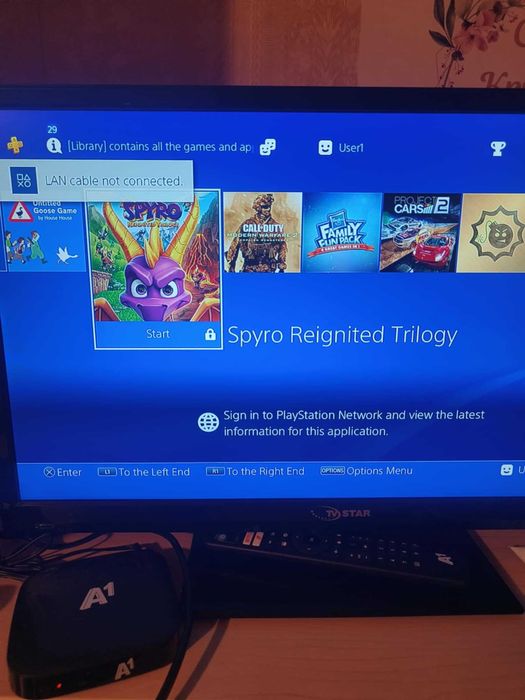 С ГАРАНЦИЯ 1Г PlayStation 4 Pro SW 9.00 GoldHEN PS4 1TB профилактиран