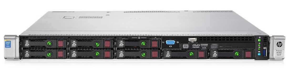 Сервер HP DL360 G9, 256GB RAM, 2xXeon E5-2699v4 [44c/88th], 7.6TB
