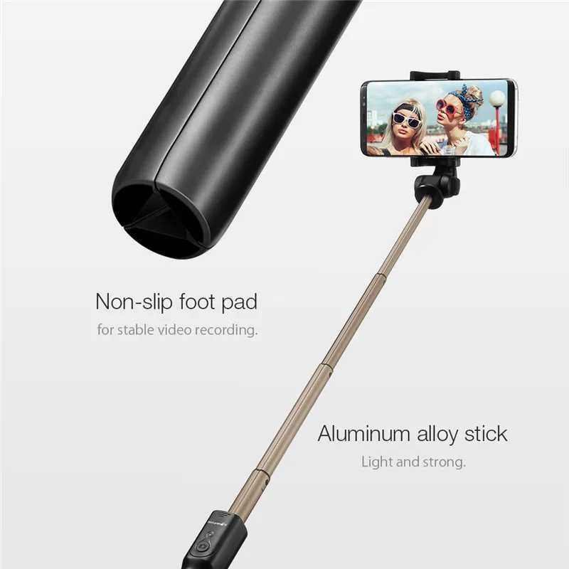 Tripod telescopic selfie stick Baseus cu telecomanda