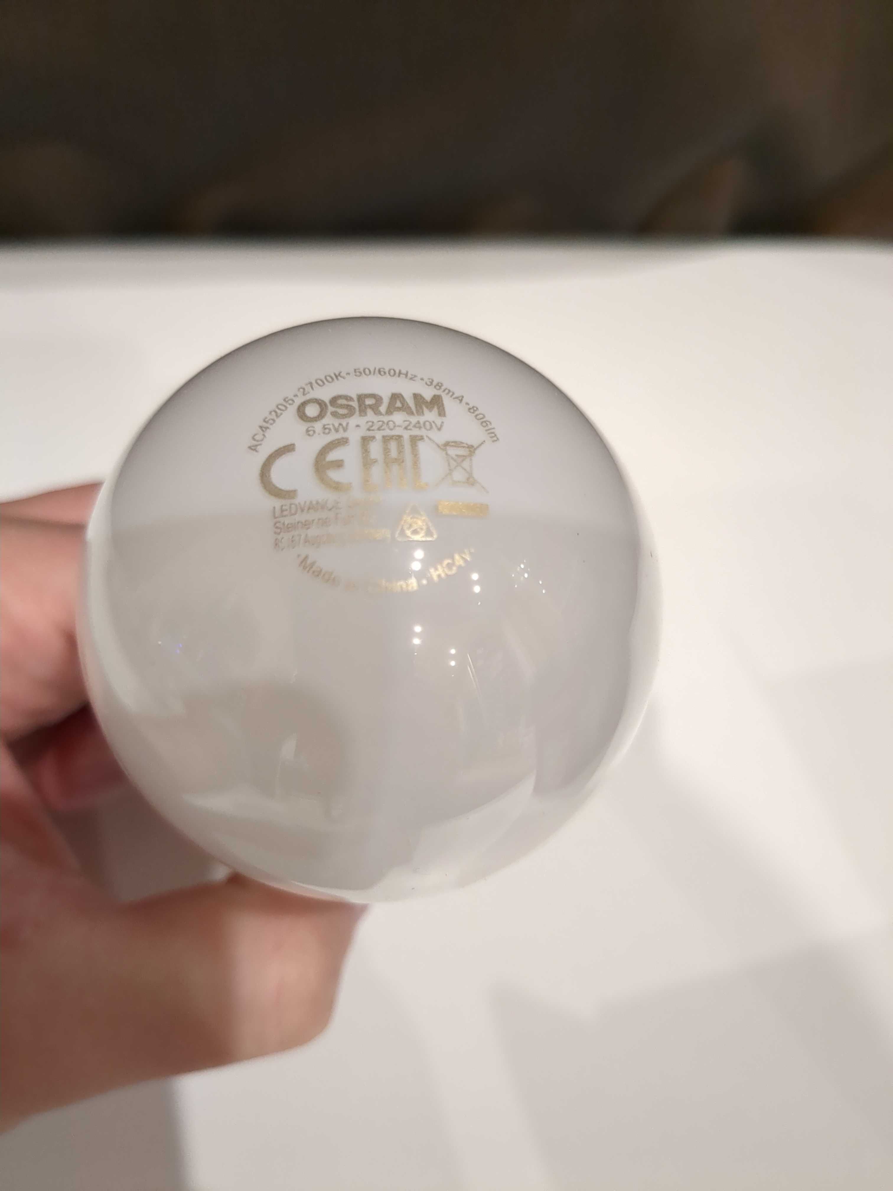 Лед крушки Osram LED VALUE E27 6.5W-60W