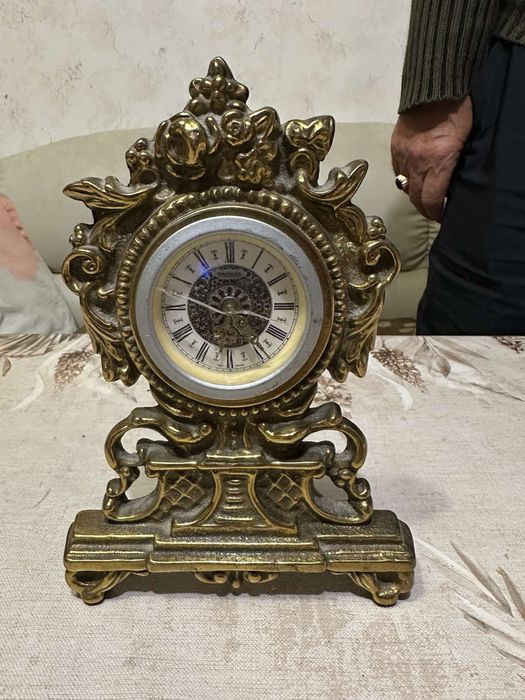 Бронзов часовник мерцедес