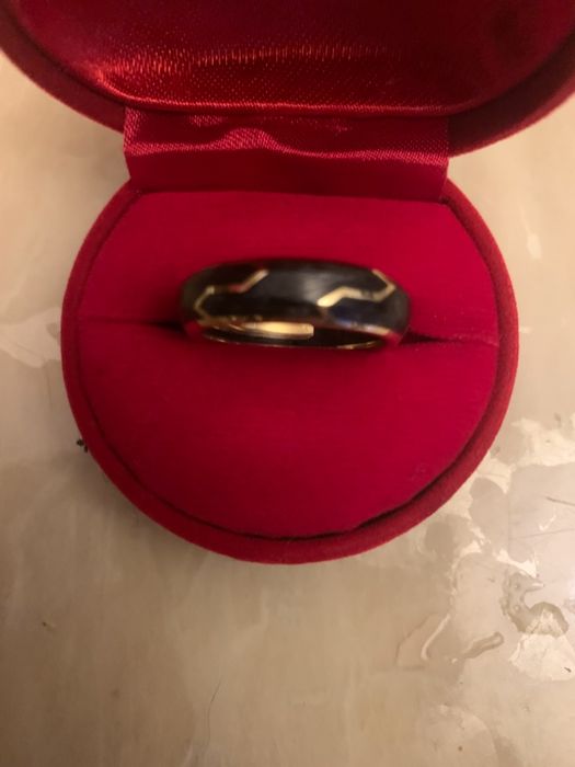 Золотое кольцо David Yurman Сarbon