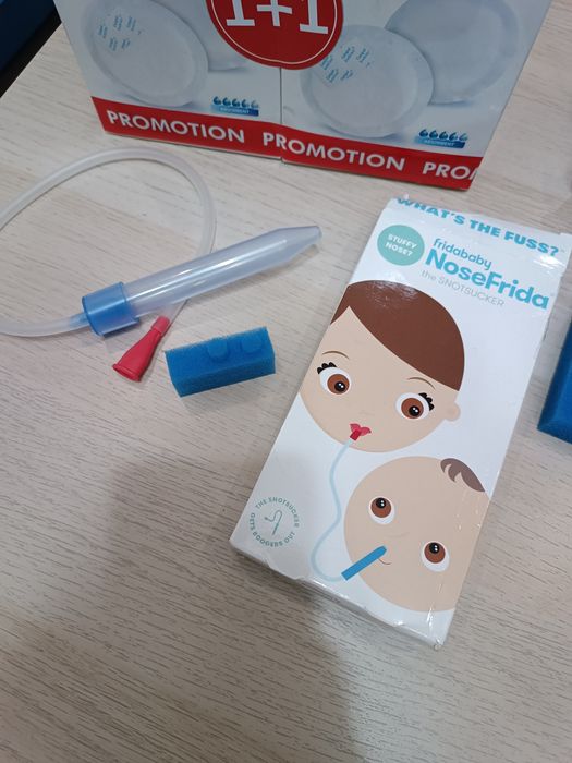 Устройство за почистване на нос на бебе