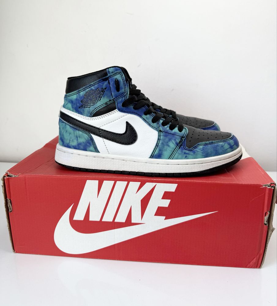 Air Jordan 1 High Tie Dye ( 40) 25см. Маратонки