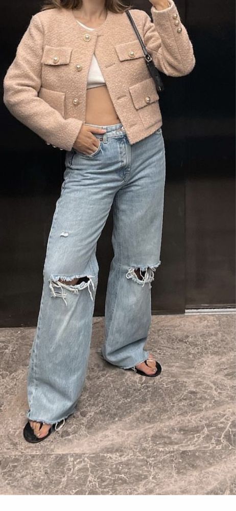 Zara джинсы
