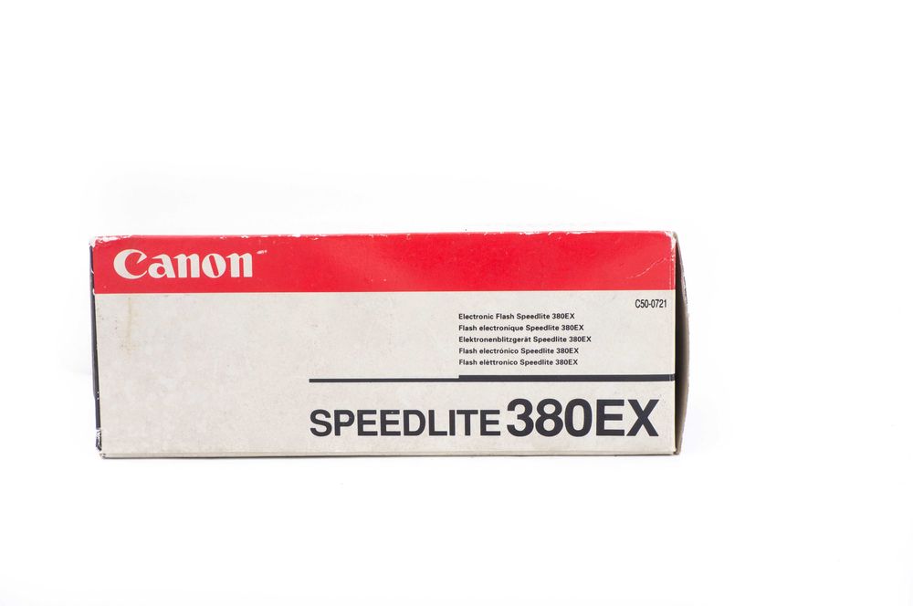 Blit TTL Canon 380 EX rabatabil, nou
