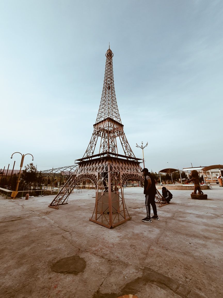 Paris Eyfel minorasi tele maketi