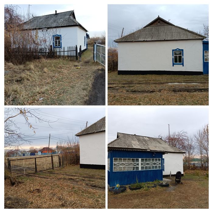 Продается 2-х комнатный квартира частный дом в с Калбатау ,Достык 221