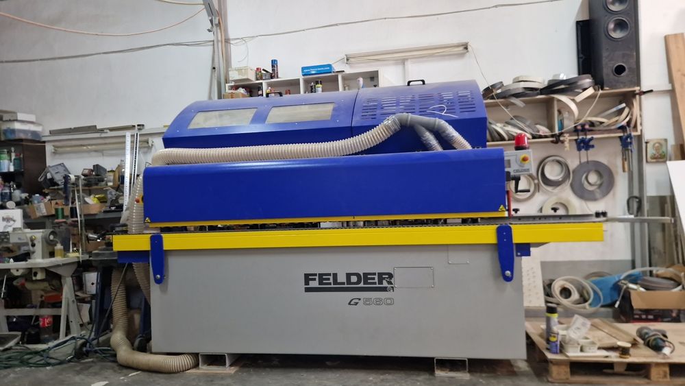 Vând mașină de cantuit Feder G560 cu prefrezare