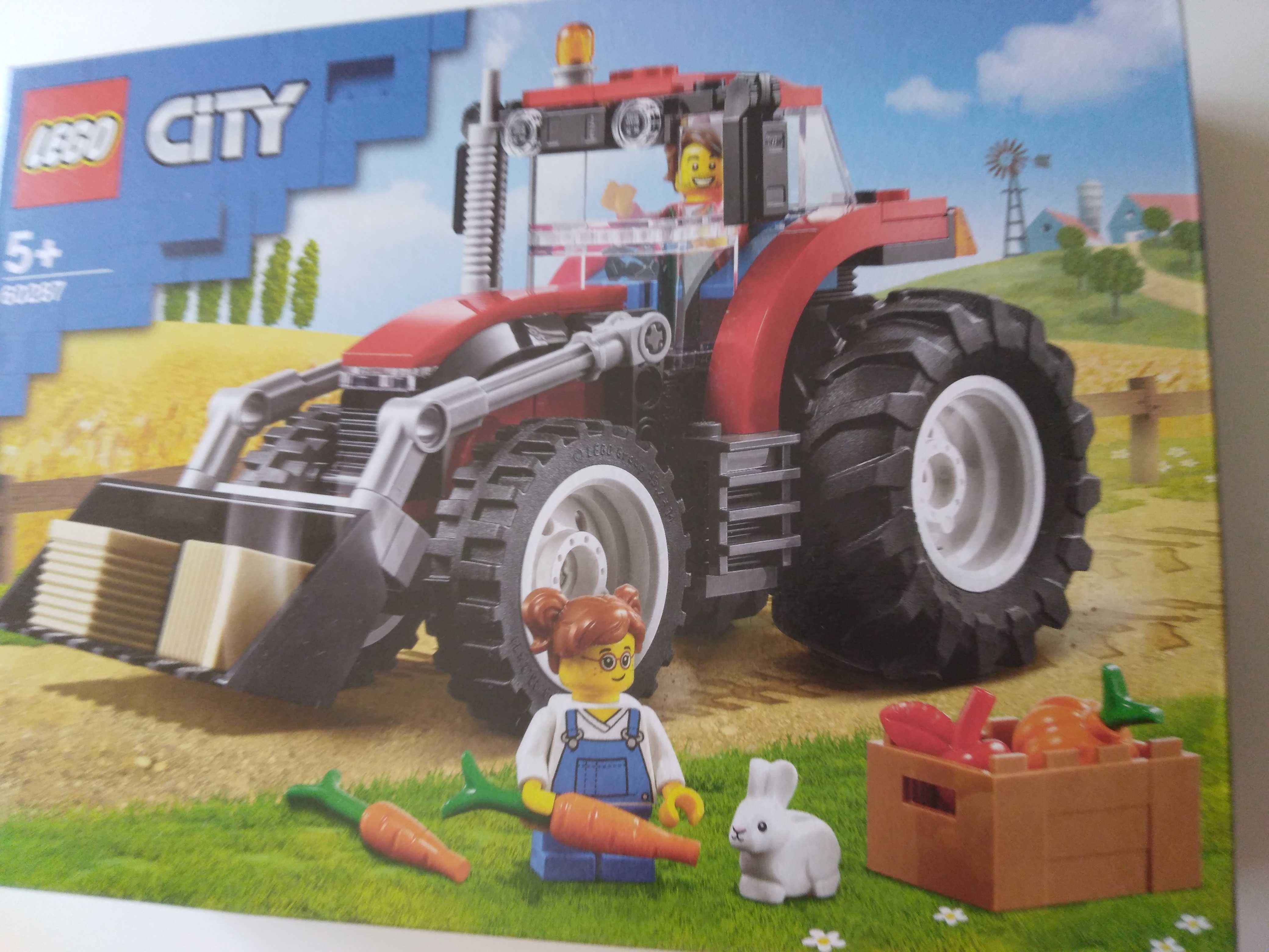 Tractorul de ferma, set de construit Lego City 60287, nou, sigilat