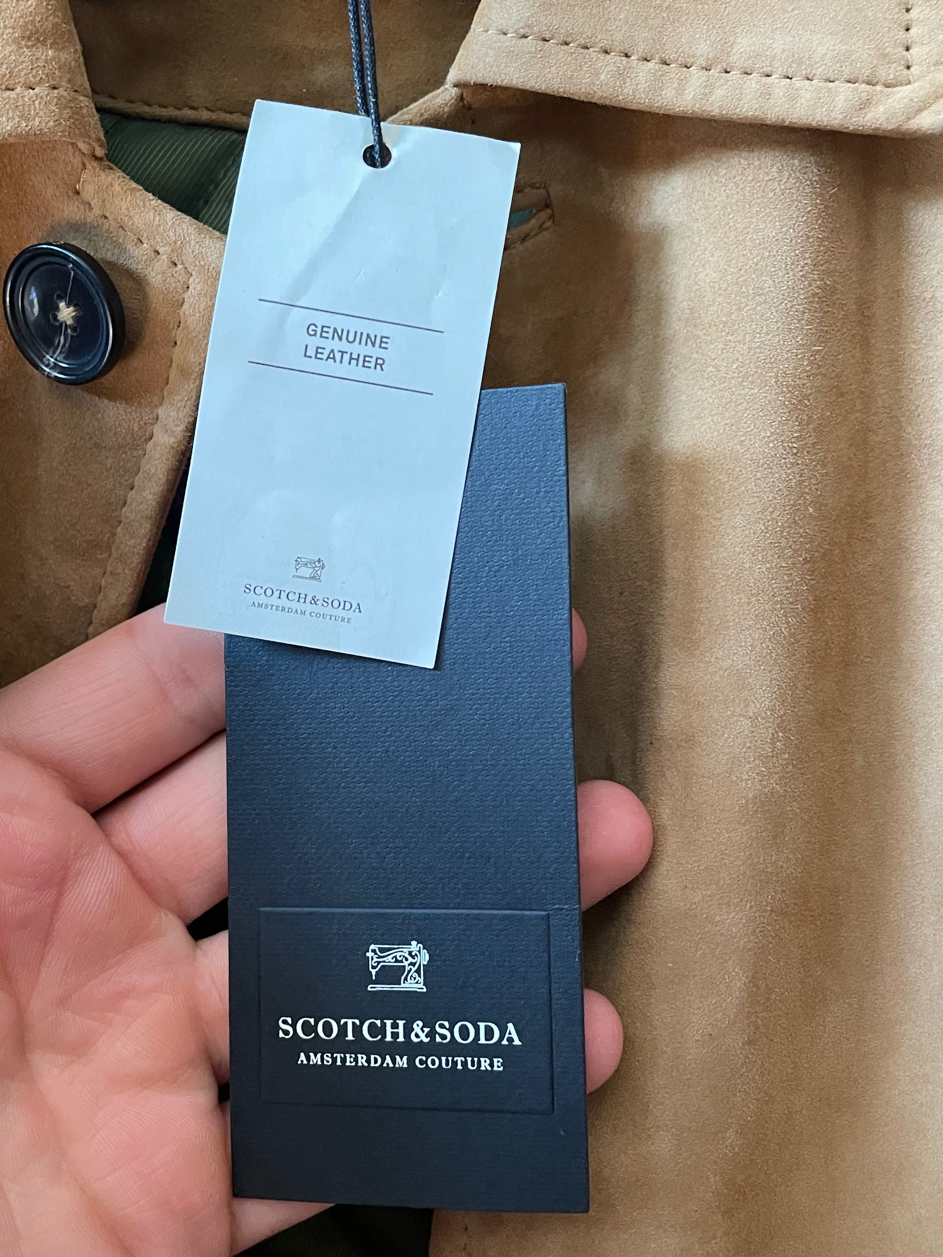 Чисто Ново кожено яке Scotch & Soda