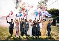 Fumigene colorate pentru sedinte foto nunta party evenimente