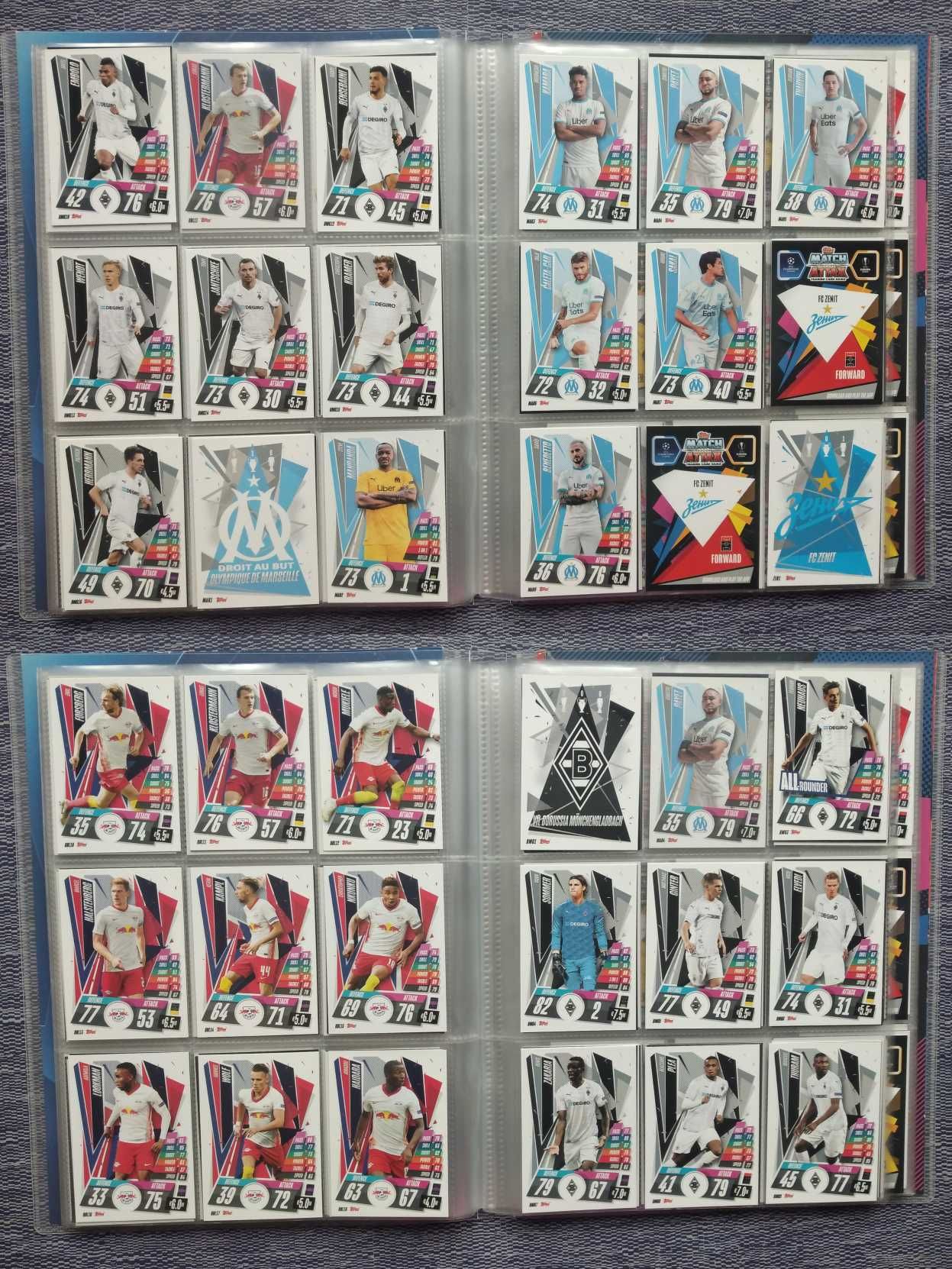 Футболни Картички Champions League Season 2020/2021 Match Attax Topps