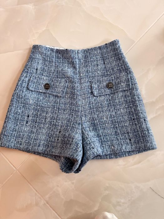 Sandro Дамски къси панталонки от букле