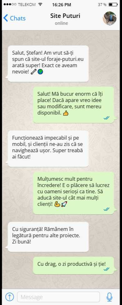 Creare Site de Prezentare Realizare Pagina Web Promovare Website SEO