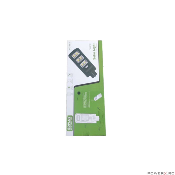 Lampa, proiector 90w, incarcare solara, stradala, cu telecomanda, Led
