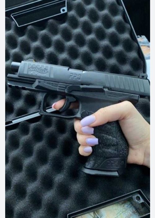 Pistol Airsoft cu bile de cauciuc special pentru Paza/Protectie/Auto-A