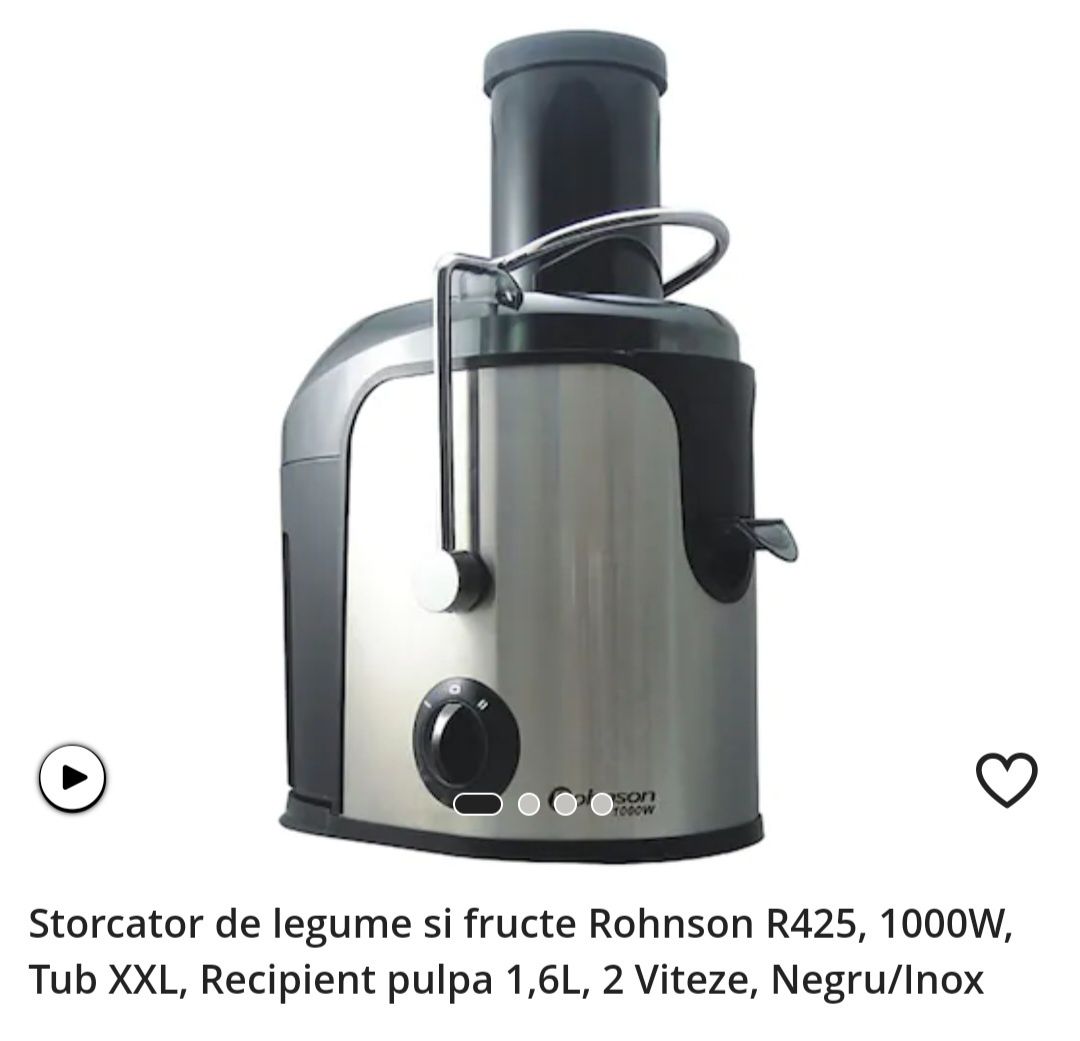 Rohnson storcător legume și fructe 1.6 l