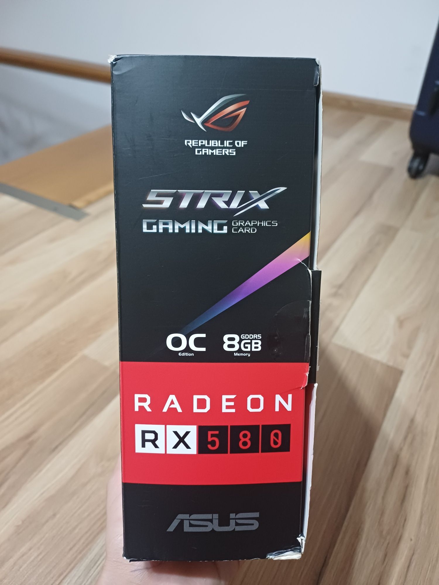 Placa video Asus Radeon RX 580 STRIX,8GB GDDR5,256-bit