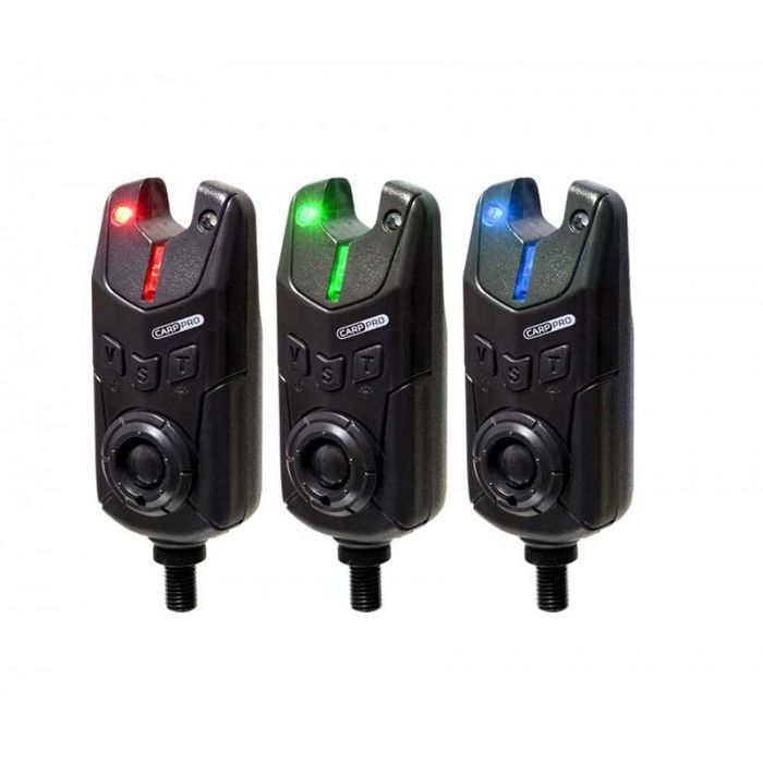 Сигнализатори комплект CARP PRO HASTAM SET 3+1 /4+1С ЛАМПА