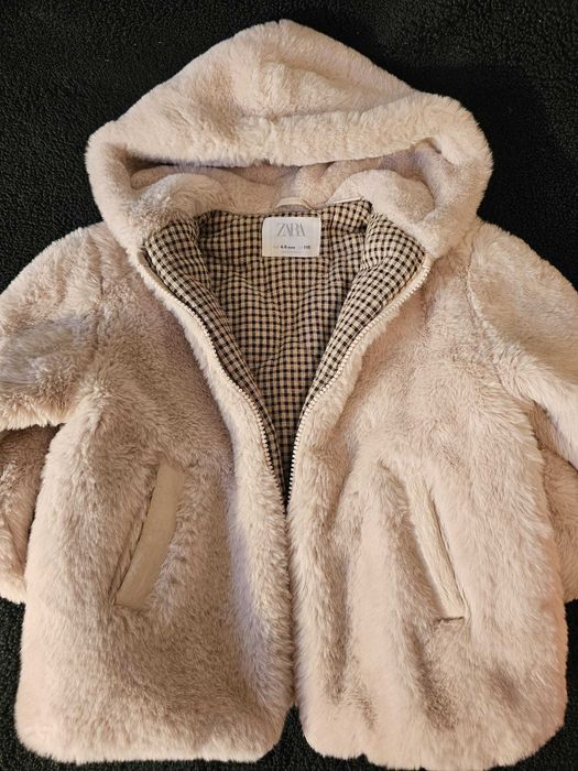 Geacă toamnă-iarnă Zara 4-5 ani, 110cm, purtată de câteva ori