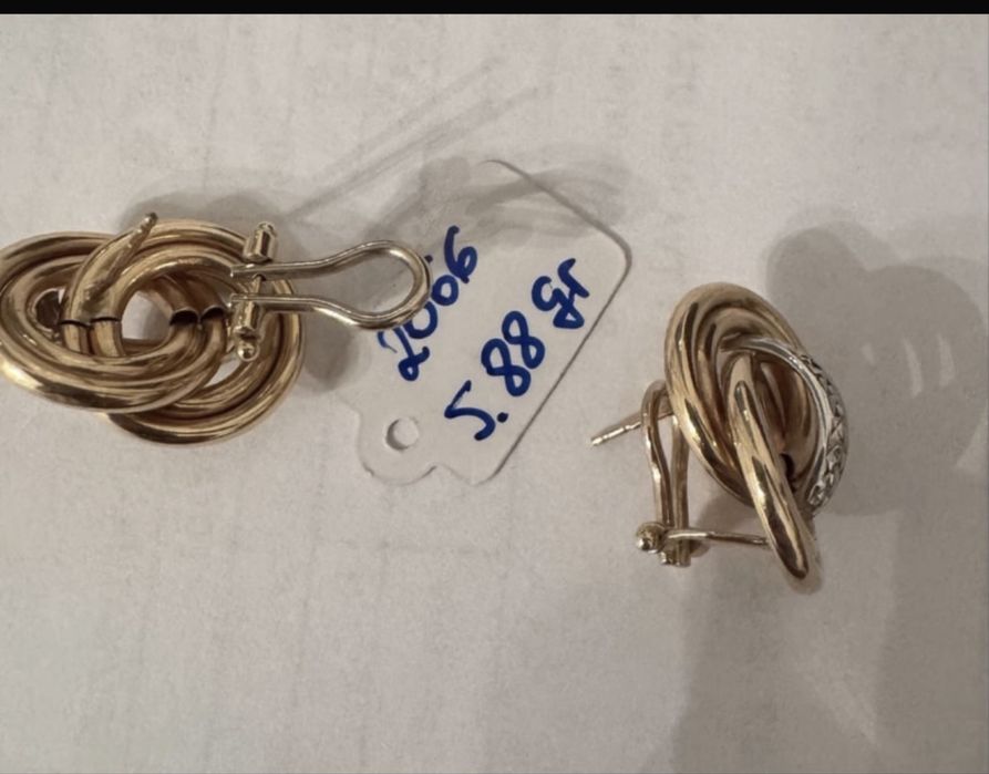 Cercei aur 14 karate