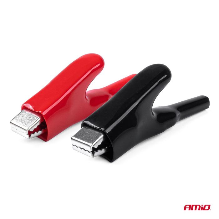 щипки тип крокодил 2броя 25a amio-03046