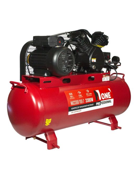 Компрессор поршневой масляный NUMBER ONE NAC3300/100-2