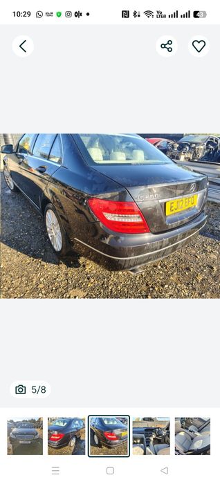 Piese cutie interior piele crem ușa capota bara jug egr  Mercedes w204