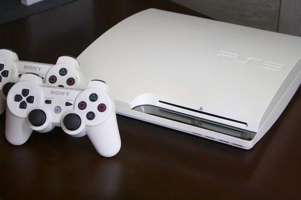 Sony PlayStation 3 Редкая Slim White