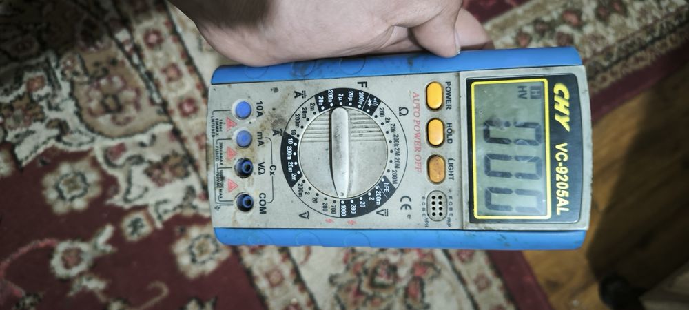 Tester tok olchovchi