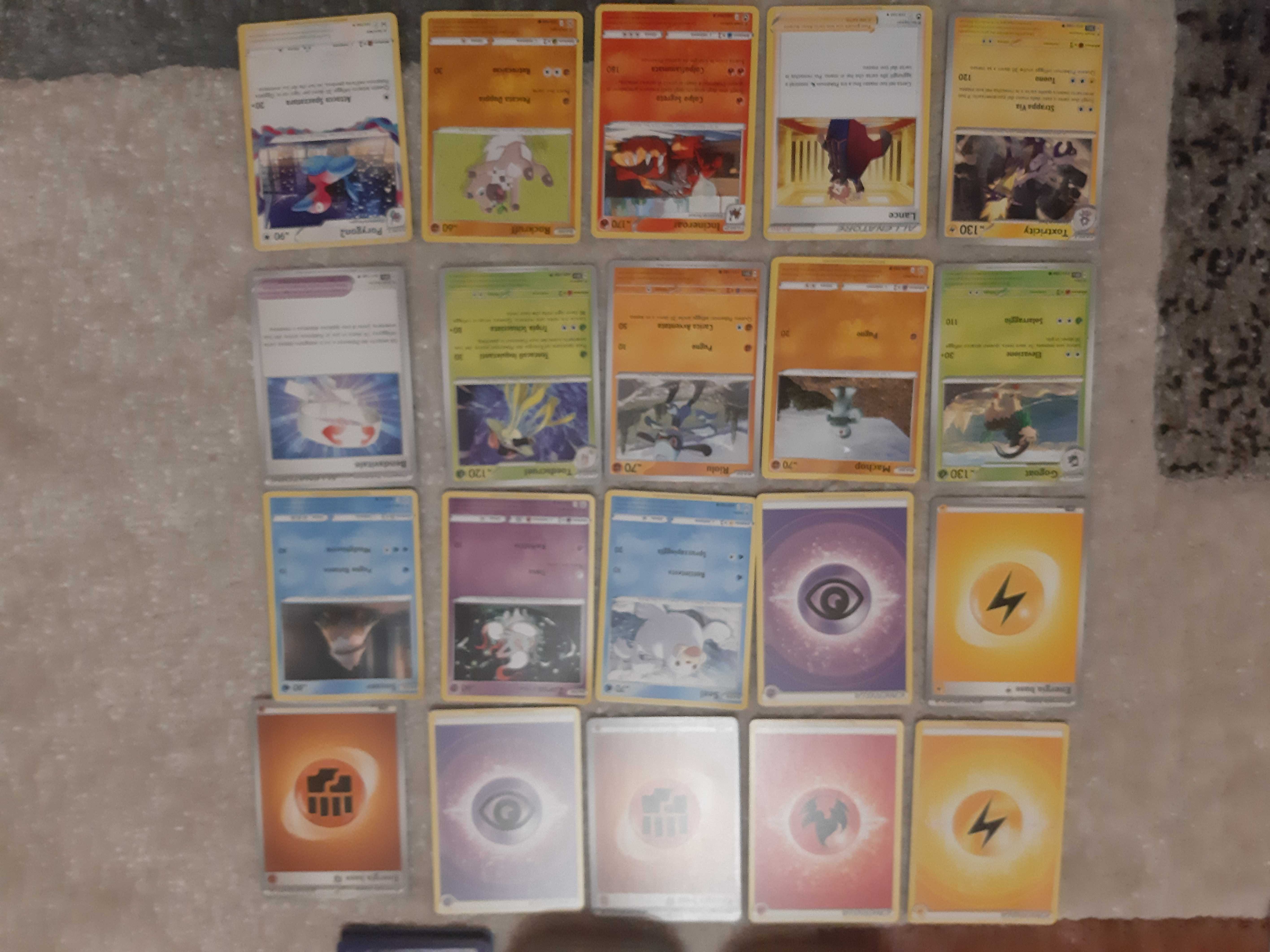 127 cartonase Pokemon Italia