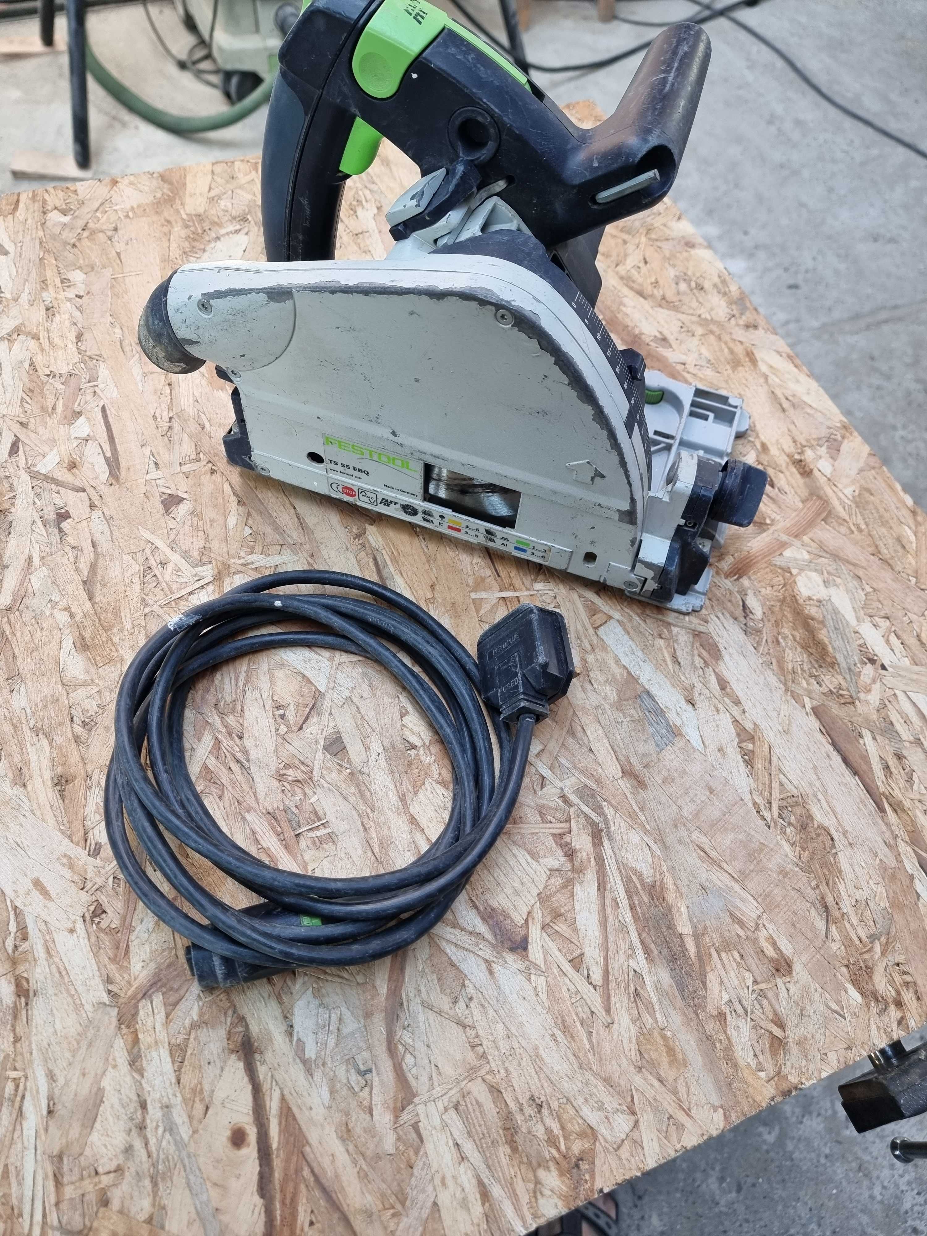 Circular Festool TS 55 EBQ Sanie Ghidaj
