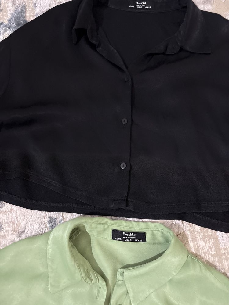 Bershka топы короткие по 70тыс