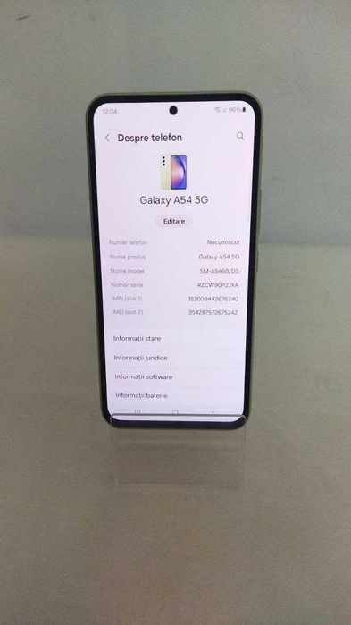 SAMSUNG A54 5G 8/128GB /Fin X Amanet&Exchange  Cod 108047