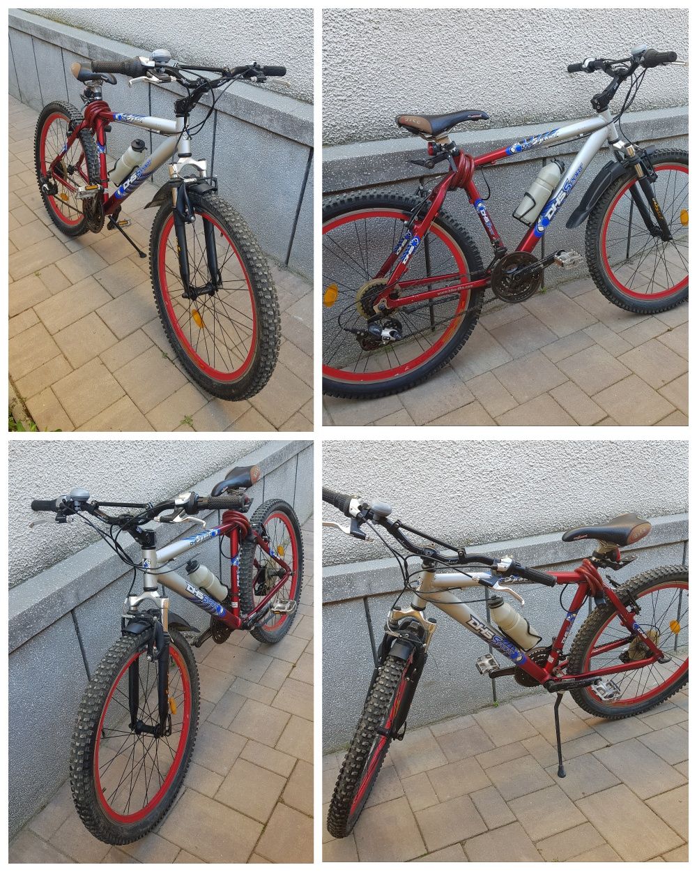 Bicicleta MTB DHS 2605C - 26 Inch (26 × 2,30), cadru aluminiu