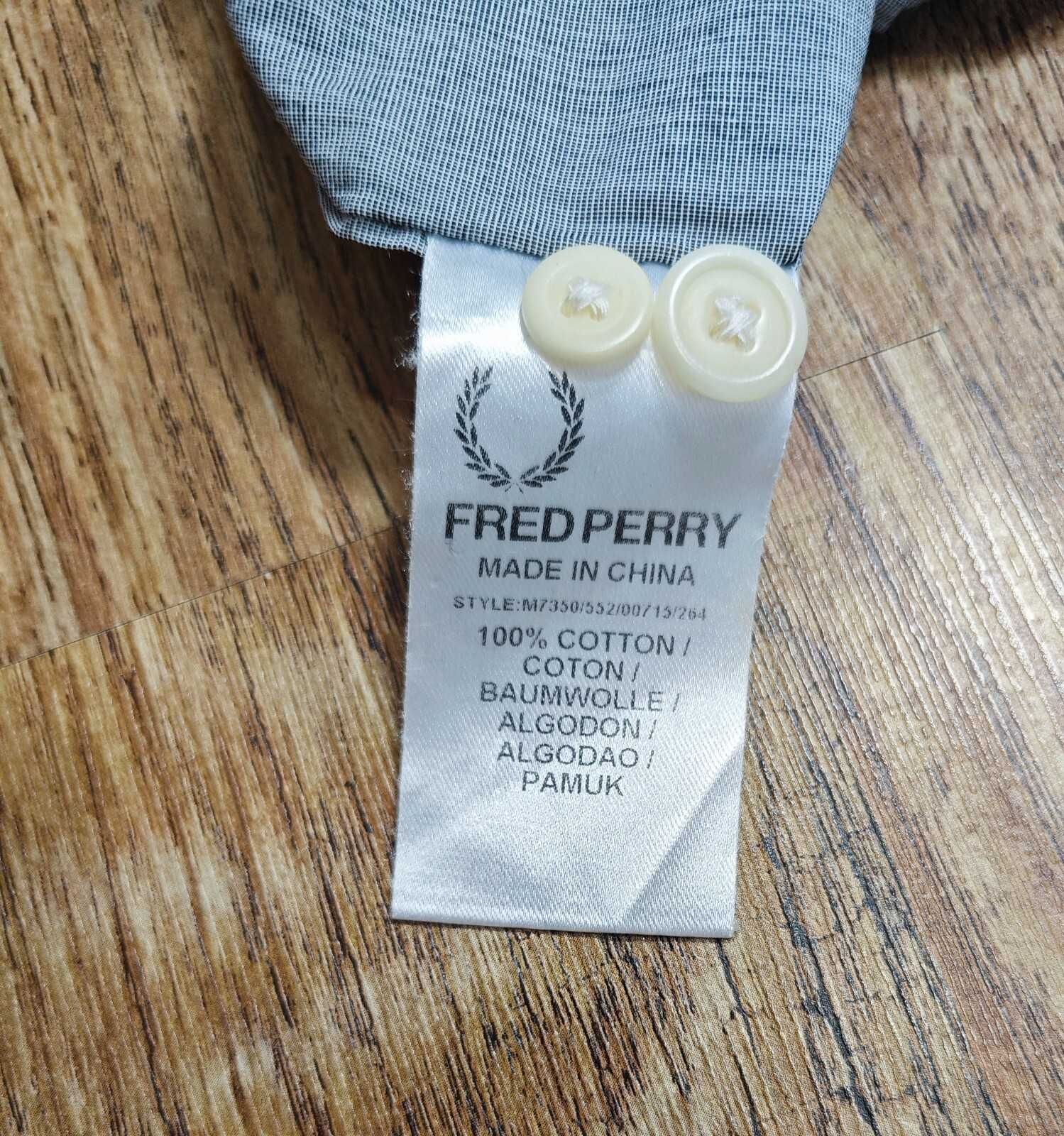 Fred Perry Оригинална мъжка риза размер М