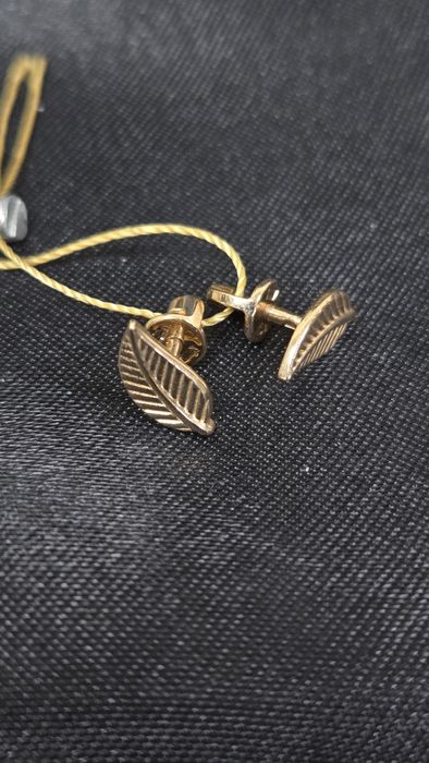 Серьги золотые ЖанТаС ломбард Астана