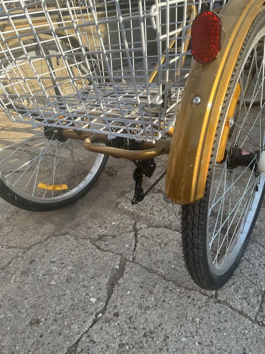 Bicicleta cu trei roti, triciclu