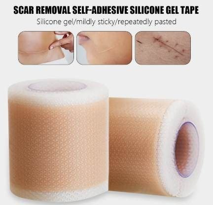 Силиконовый пластырь для лечения шрамов 4см на 0,5 м.